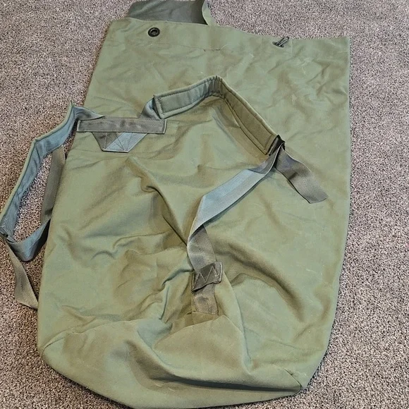 Bag Duffel Green Military Style